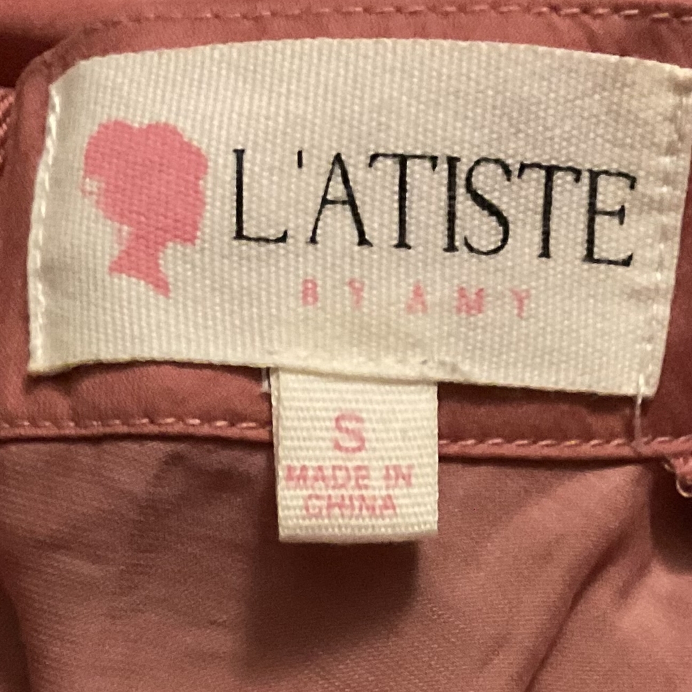 L'ATISTE Class & Sass Coral Romper*Sale - Picture 6 of 6